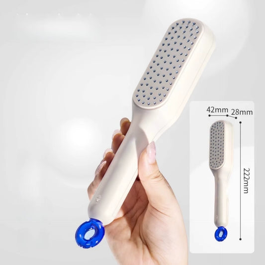 Self-Cleaning Anti-Static Telescopic Hair Massage Comb